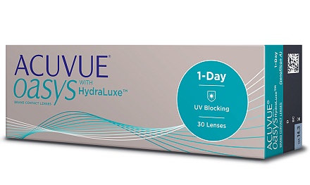 ACUVUE OASYS® 1-Day с технологией HydraLuxe® (*Однодневные) | 30 линз